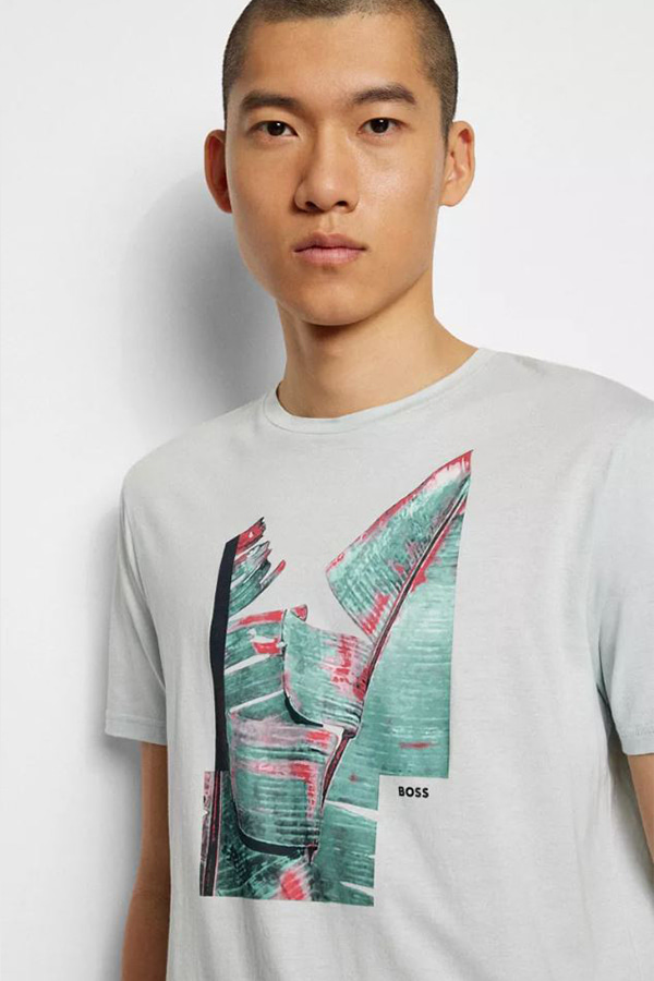 T-SHIRT BOSS - 101 WHITE